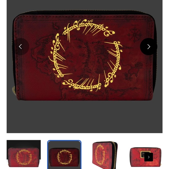 Loungefly Glow in the Dark Lord of the Rings “The One Ring” Wallet. BN w tags! - Picture 4 of 4